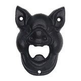 Bar gifts- Vintage Pig Head Cast Iron Wall Mounted Bottle Opener