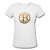 Women's V-Neck T-Shirt - white