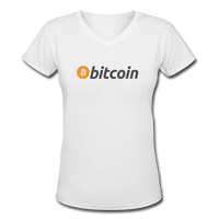 Women's V-Neck T-Shirt - white