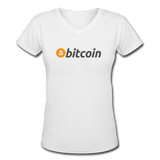 Women's V-Neck T-Shirt - white