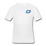 Bitcoin Shirts- "DASH SYMBOL" Men's tee - white