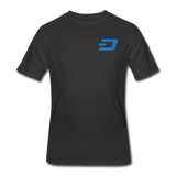 Bitcoin Shirts- "DASH SYMBOL" Men's tee - black