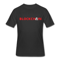 Bitcoin shirts"BLOCKCHAIN ANARCHY" Men’s tee - black