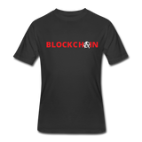 Bitcoin shirts"BLOCKCHAIN ANARCHY" Men’s tee - black