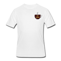 Coffee gifts- "DAY DRINKER" Men's tee - white