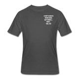 Beer shirts- "I DON'T ALWAYS DRINK BEER" - charcoal