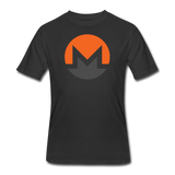 Bitcoin shirts- "MONERO SYMBOL" Men's tee - black