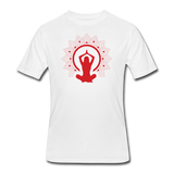 Good Vibes Clothing- "MANDALA POSE" Men's tee - white