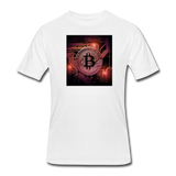 Bitcoin shirts- "BITCOIN BOARD" Men’s tee - white