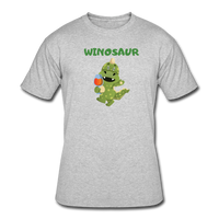 Beer shirts- "WINOSAUR" Men's tee - heather gray