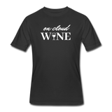 Beer Shirts- "CLOUD WINE" Men's tee - black