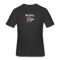 Good Vibes clothing- "WORRY LESS" Men's tee - black