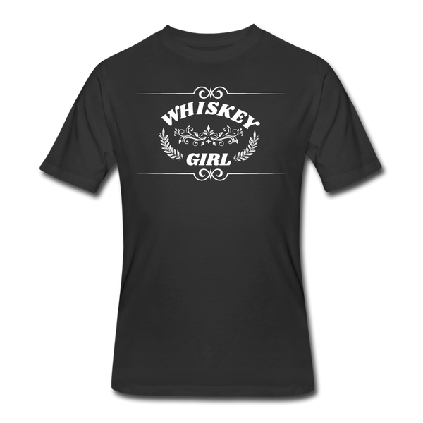 Beer shirts- "WHISKEY GIRL" Men's tee - black