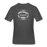 Beer shirts- "WHISKEY GIRL" Men's tee - charcoal
