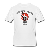 Gym shirts- "ULTIMATE MUSCLE" Men's tee - white