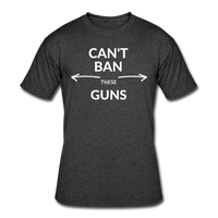 Gym shirts- "BAN THESE" Men's tee - heather black