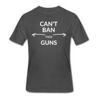 Gym shirts- "BAN THESE" Men's tee - charcoal