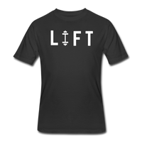 Gym Shirts- "I LIFT" - black