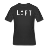 Gym Shirts- "I LIFT" - black