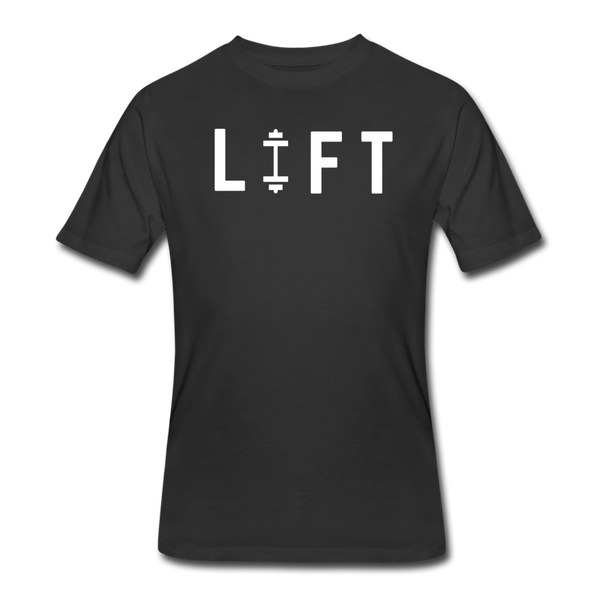 Gym Shirts- "I LIFT" - black