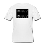 Beer shirts- "DILLY DILLY" Men's tee - white
