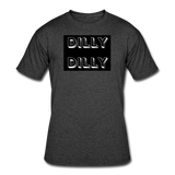 Beer shirts- "DILLY DILLY" Men's tee - heather black