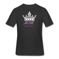 Gifts for Family- "QUEEN MOM" Men's tee - black