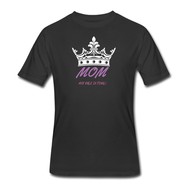 Gifts for Family- "QUEEN MOM" Men's tee - black