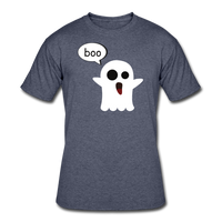 Random designs- "BOO" Men's tee - navy heather