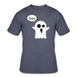 Random designs- "BOO" Men's tee - navy heather