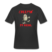 Random designs- "CREEPIN IT REAL" Men's tee - black