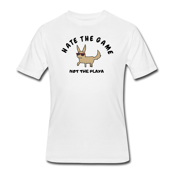 Random shirts- "HATE THE GAME" Men's tee - white