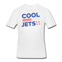 Random shirts- "COOL YOUR JETS" Men's tee - white