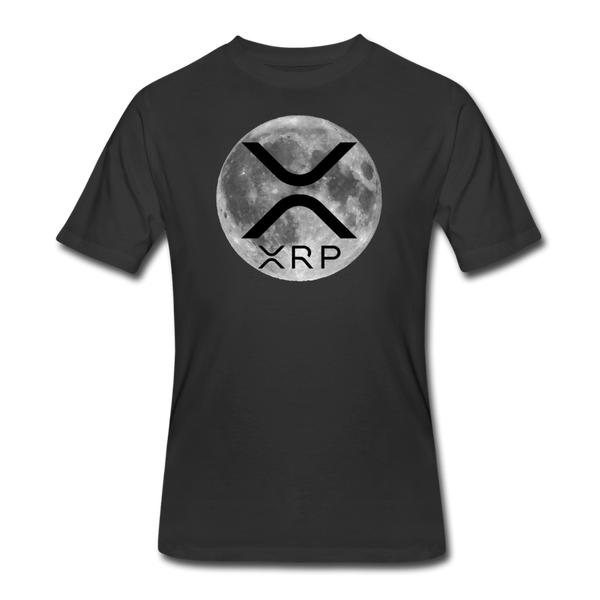 Bitcoin Shirts- "XRP ON THE MOON" Men’s Tee - black