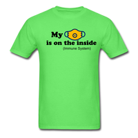 Random Designs "MASK IS INSIDE" Unisex Classic T-Shirt - kiwi