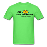 Random Designs "MASK IS INSIDE" Unisex Classic T-Shirt - kiwi