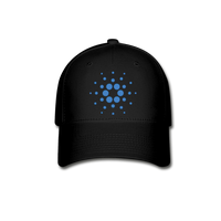 Crypto Hats- "CARDANO" Baseball Cap - black