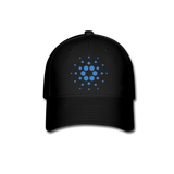 Crypto Hats- "CARDANO" Baseball Cap - black