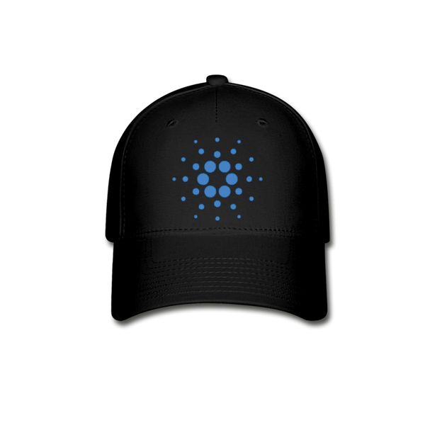 Crypto Hats- "CARDANO" Baseball Cap - black