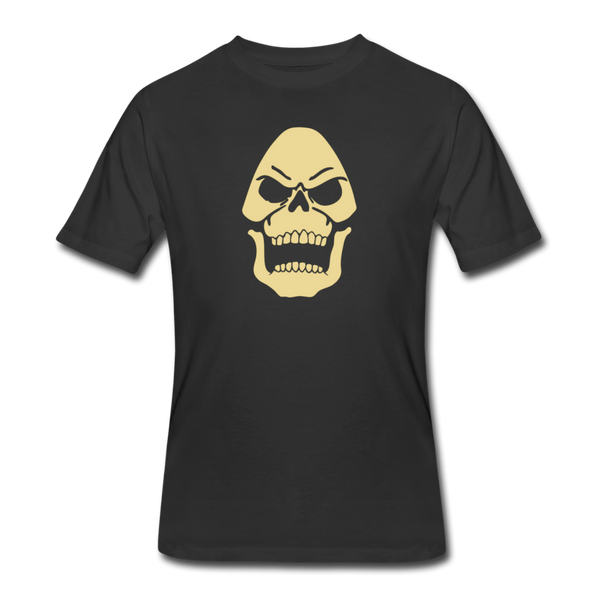 Random Designs- "SKELETOR HEAD" Men’s 50/50 T-Shirt - black