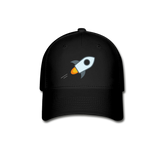 Crypto Gear- "STELLAR ROCKET" Baseball Cap - black