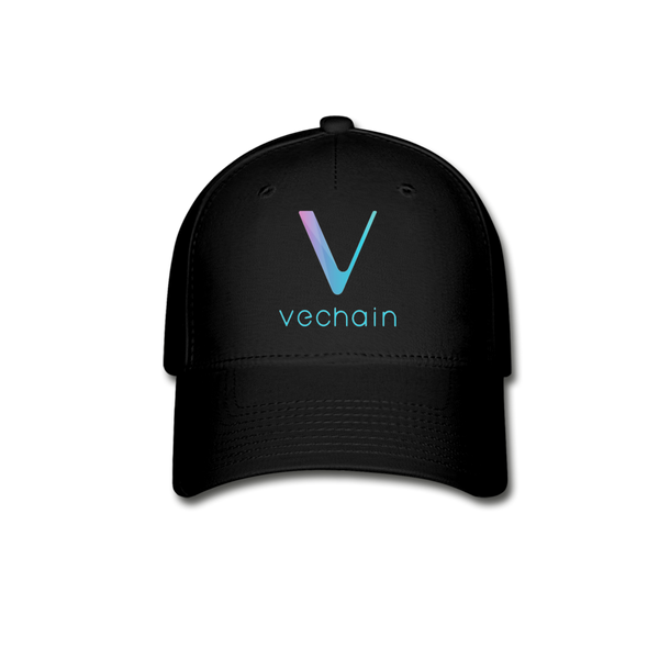 Crypto Gear- "VECHAIN HAT" Baseball Cap - black