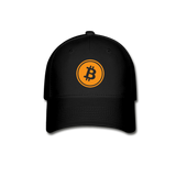 Crypto Gear- "BITCOIN HAT" Baseball Cap - black