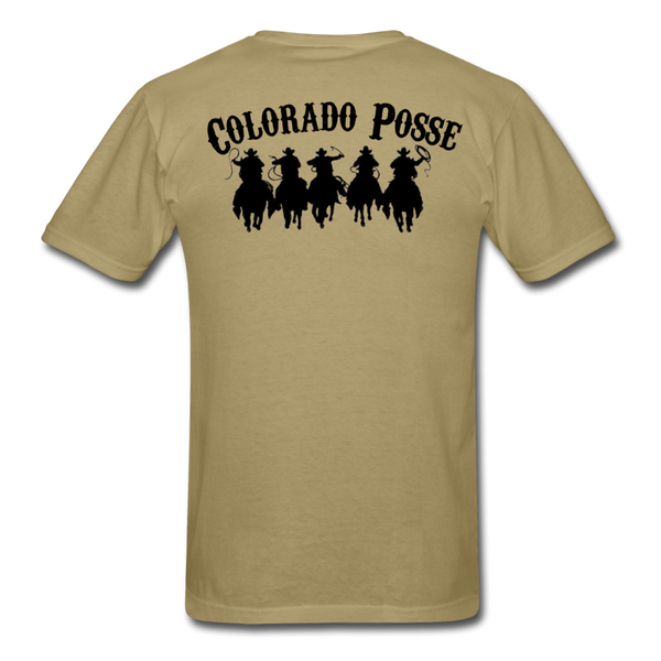 Custom Designs- "RICK MINOR AND HIS CO POSSE" Unisex Classic T-Shirt - khaki