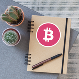 Crypto Gear- "CARDANO SYMBOL" Sticker - white matte