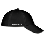 Custom designs-  "BECK HEATING AND AIR 5" Baseball Cap - black