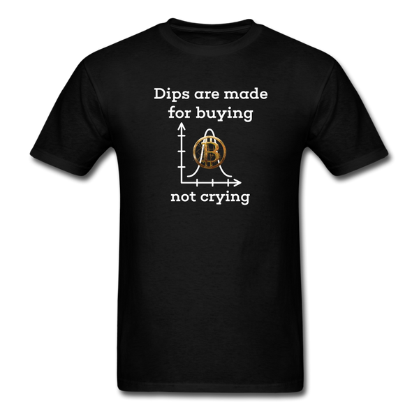 Crypto Gear" DIPS ARE FOR BUYING" Unisex Classic T-Shirt - black