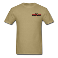 Custom Design- "DISCOUNT FLOORING SOLUTIONS" Unisex Classic T-Shirt - khaki