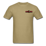 Custom Design- "DISCOUNT FLOORING SOLUTIONS" Unisex Classic T-Shirt - khaki