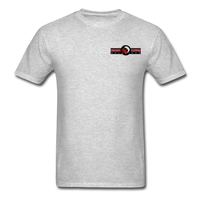 Custom Design- "DISCOUNT FLOORING SOLUTIONS" Unisex Classic T-Shirt - heather gray